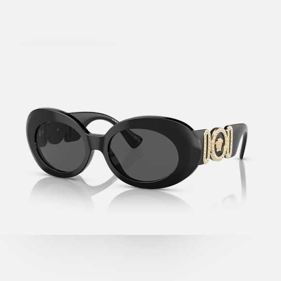 Versace Accessories - Versace Black Sunglasses with Gold Detail
VE4426BU brand new